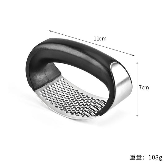 Premium Stainless Steel Garlic Peeler & Masher