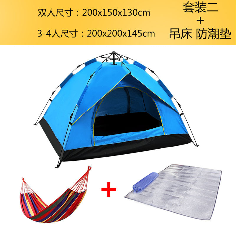 Cool line outdoor camping tent 2-3-4 person