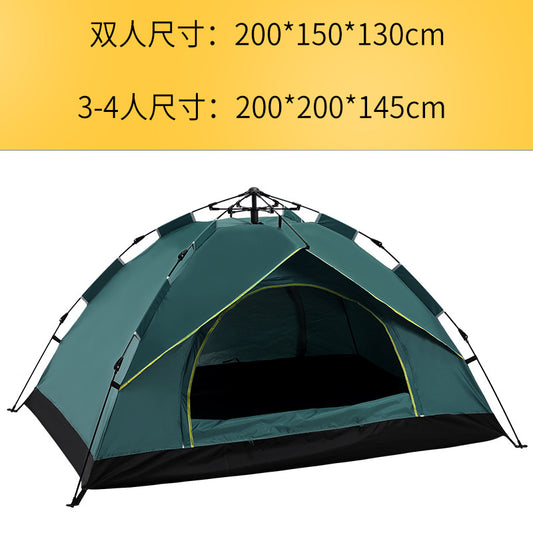 Cool line outdoor camping tent 2-3-4 person