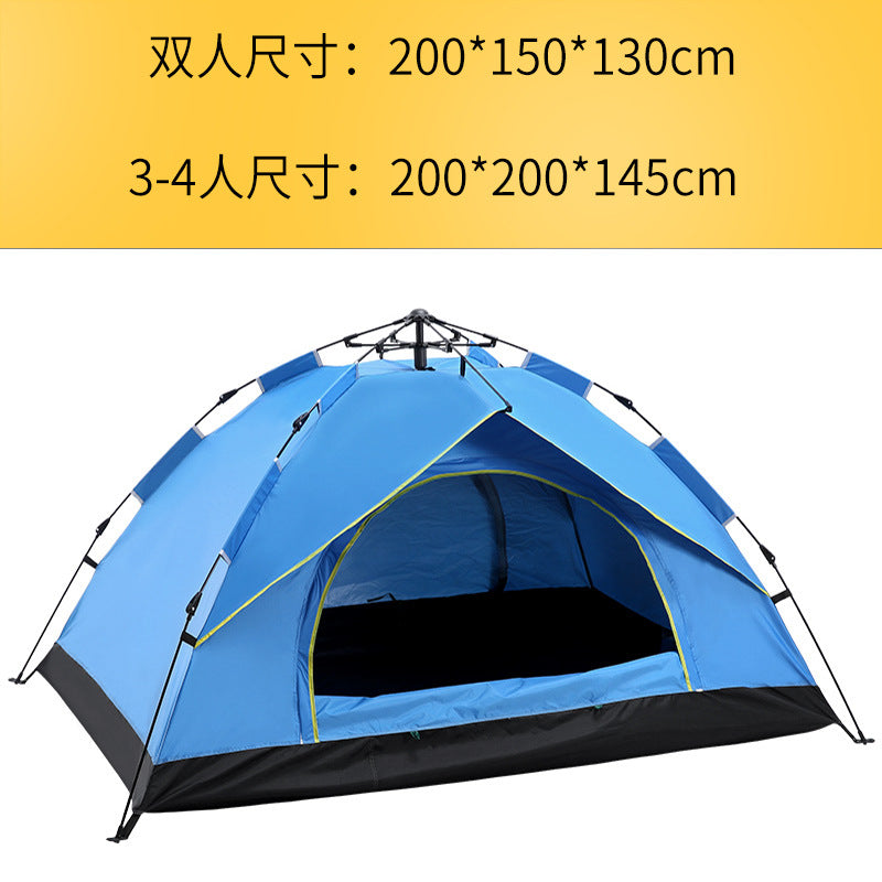 Cool line outdoor camping tent 2-3-4 person