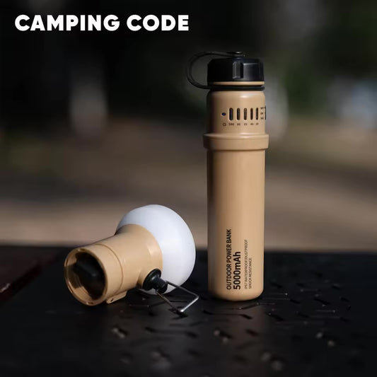 Camping Lantern & Power Bank Set