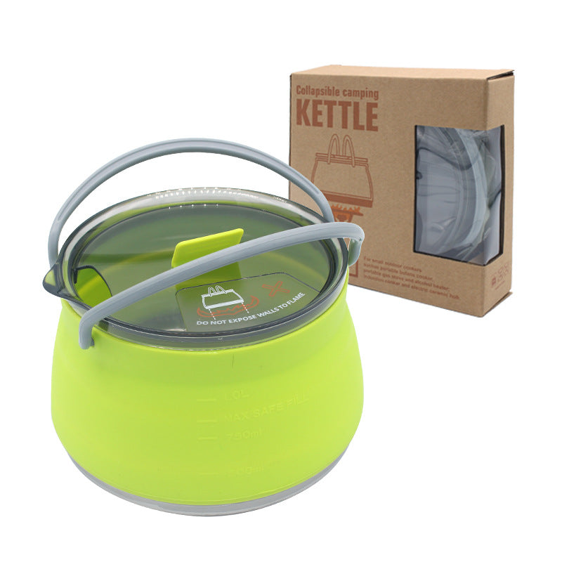 outdoor compressible folding pot