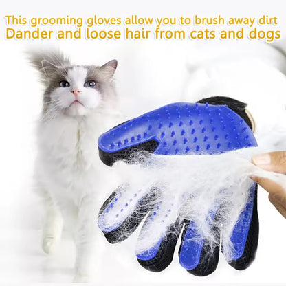 Silicone Pet Grooming & Deshedding Glove
