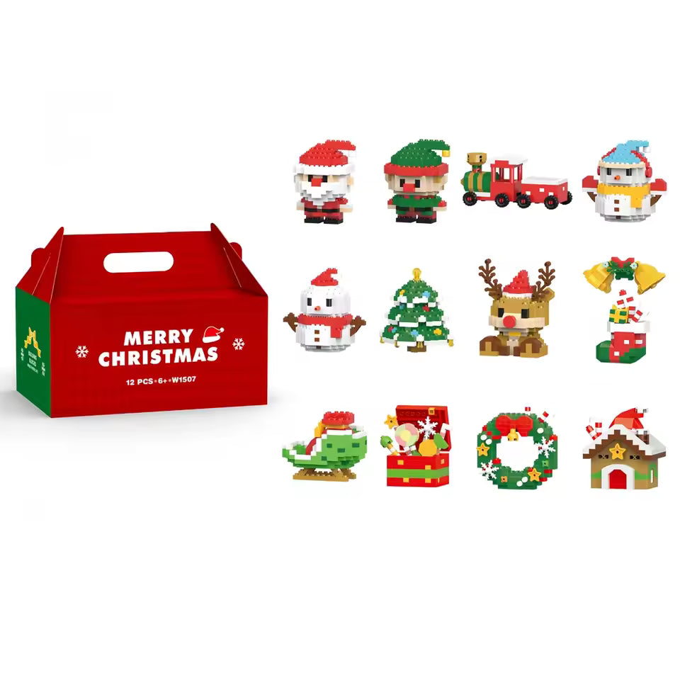 Mini Doll Pendant Building Block Set- Christmas season I