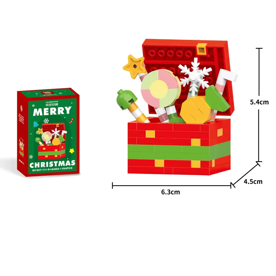 Mini Doll Pendant Building Block Set- Christmas season I