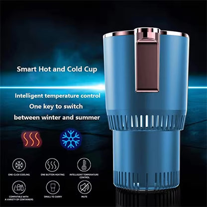 Smart Car 2-In-1 Hot And Cold Cup Drinks Holder