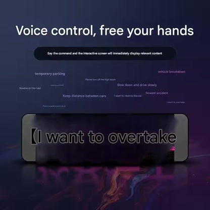 ultra-thin LED car screen