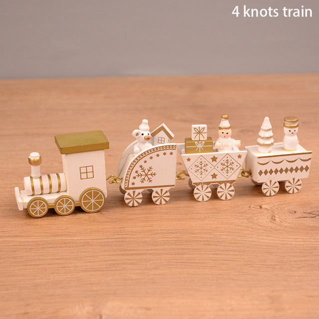 Christmas Train Wooden Ornament