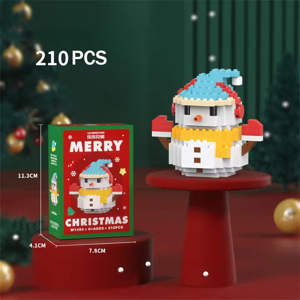 Mini Doll Pendant Building Block Set- Christmas season I
