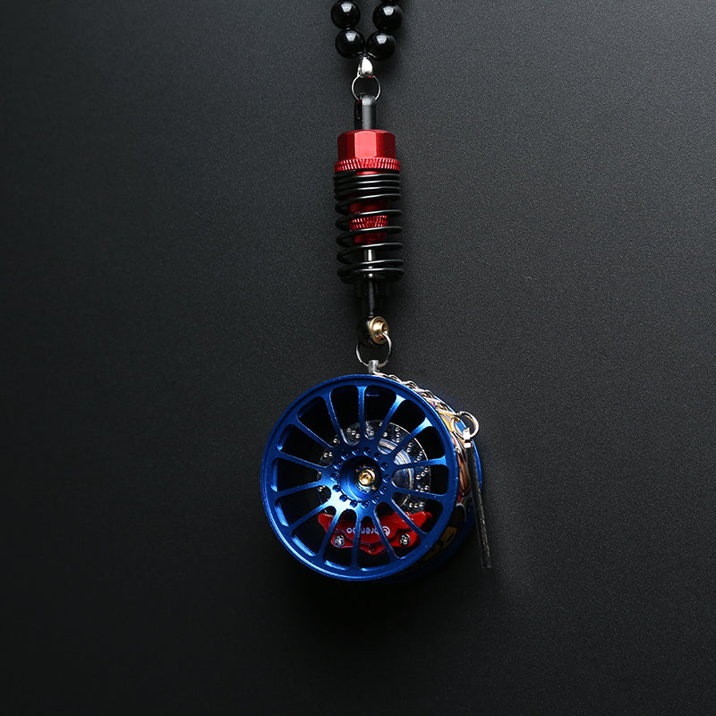 Cartoon Alloy Wheel Car Pendant