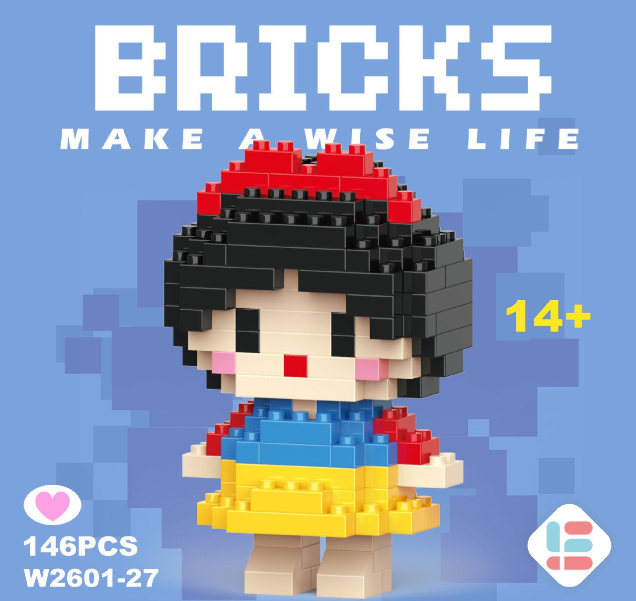 Mini Doll Pendant Building Block Set