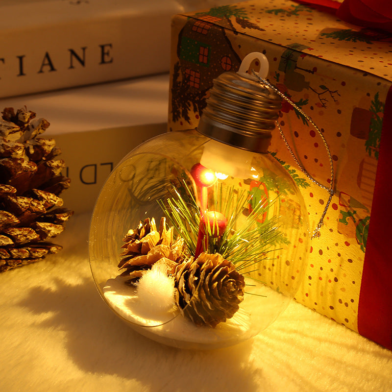 Christmas Lighted Ball Decoration