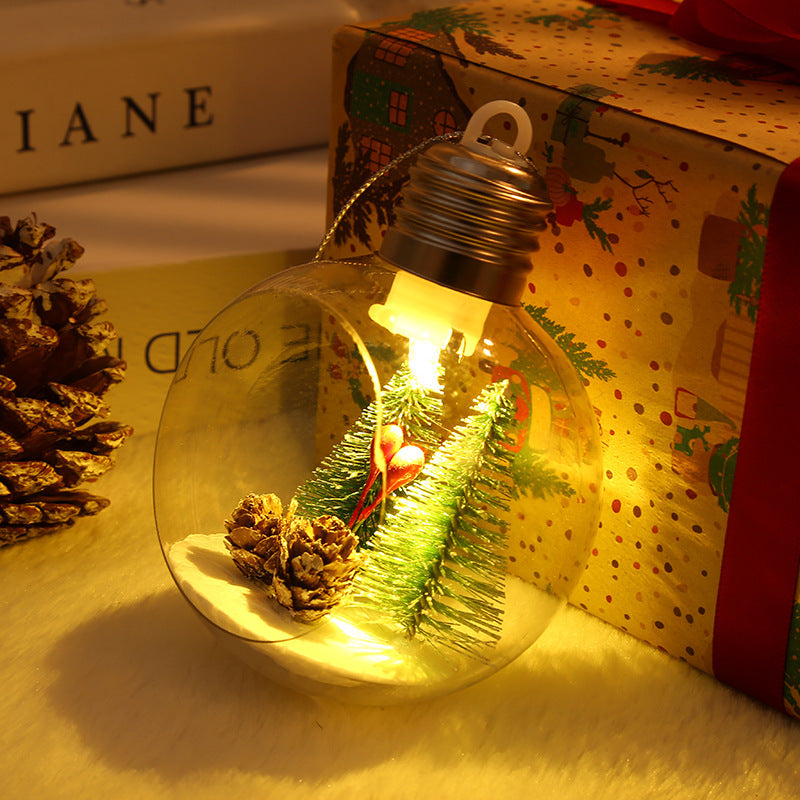 Christmas Lighted Ball Decoration