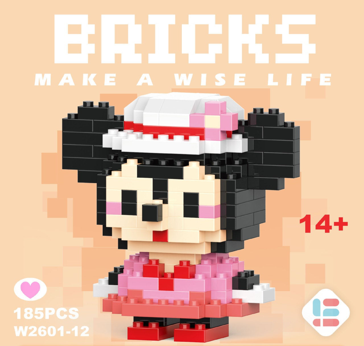 Mini Doll Pendant Building Block Set