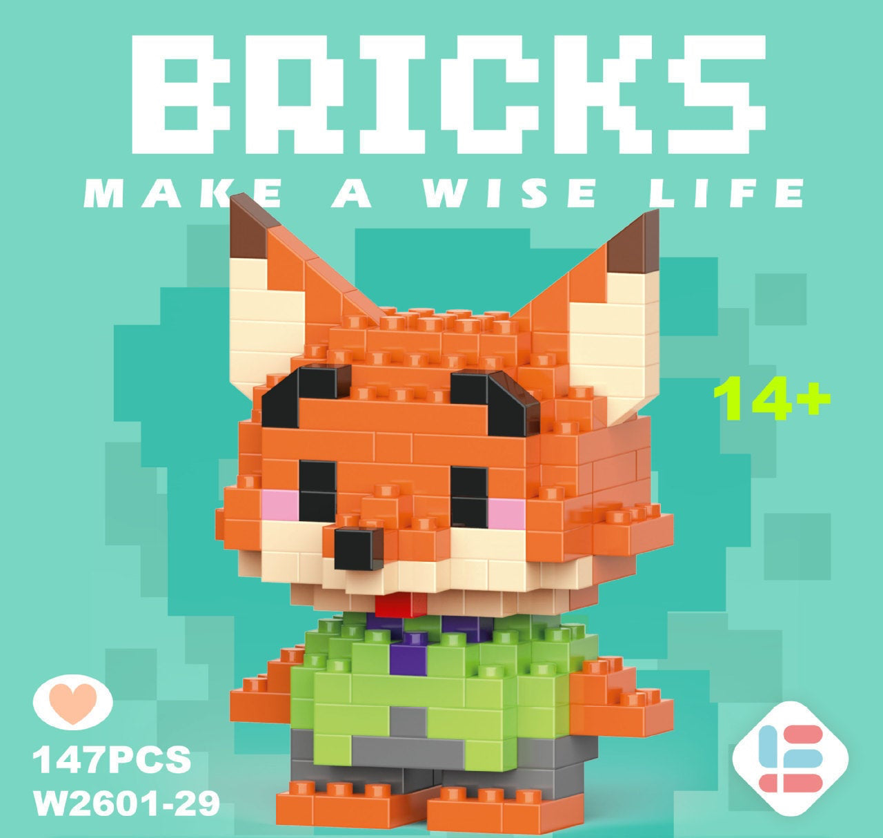 Mini Doll Pendant Building Block Set