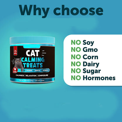 Calming Chews for cats Pet food