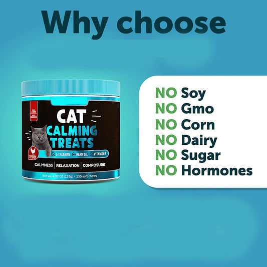 Calming Chews for cats Pet food