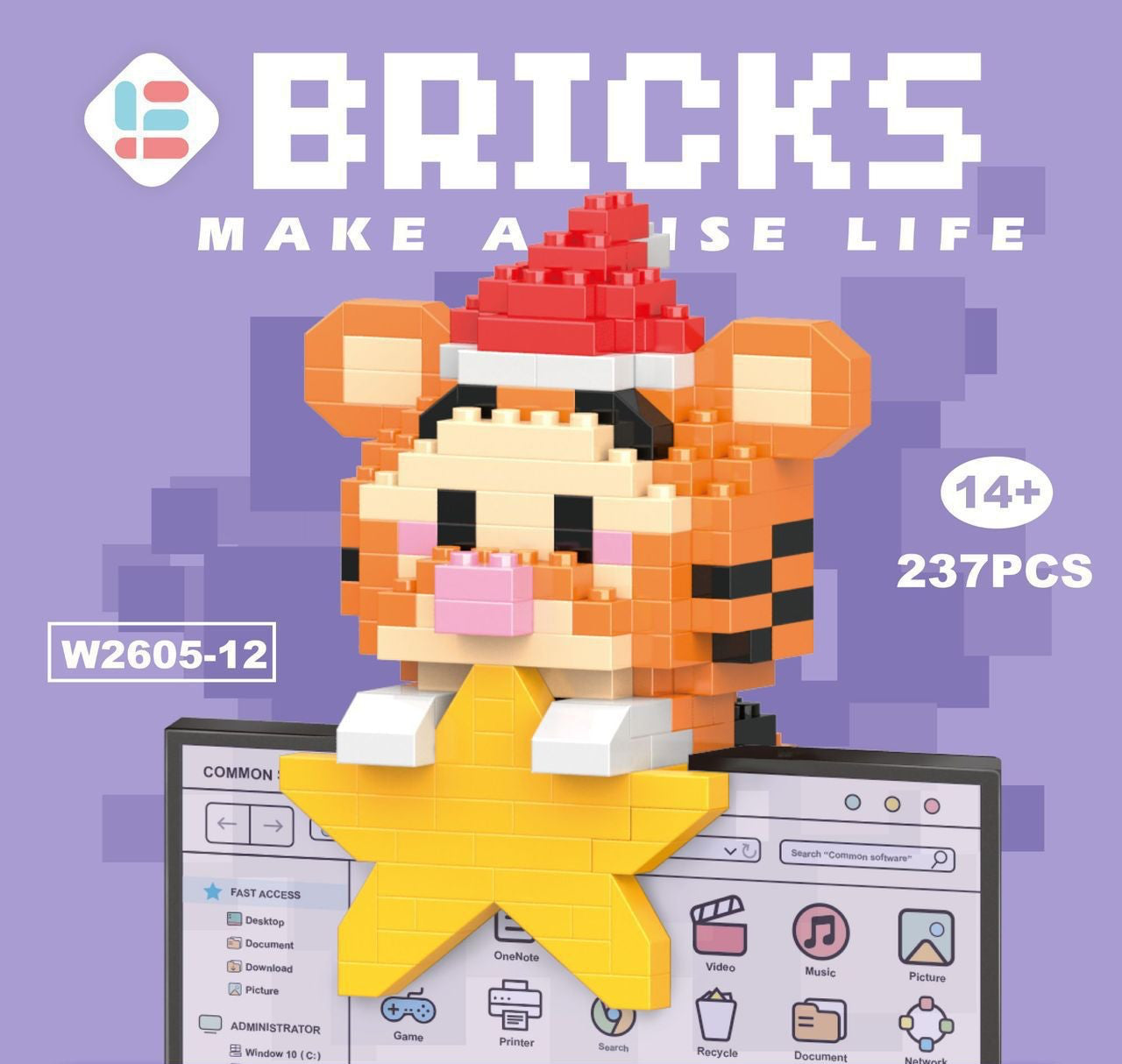 Mini Doll Pendant Building Block Set