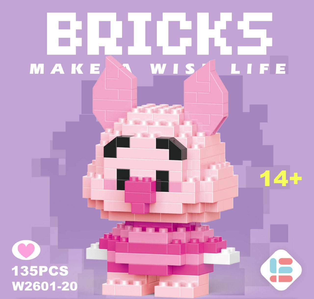 Mini Doll Pendant Building Block Set