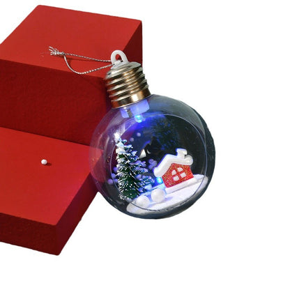 Christmas Lighted Ball Decoration
