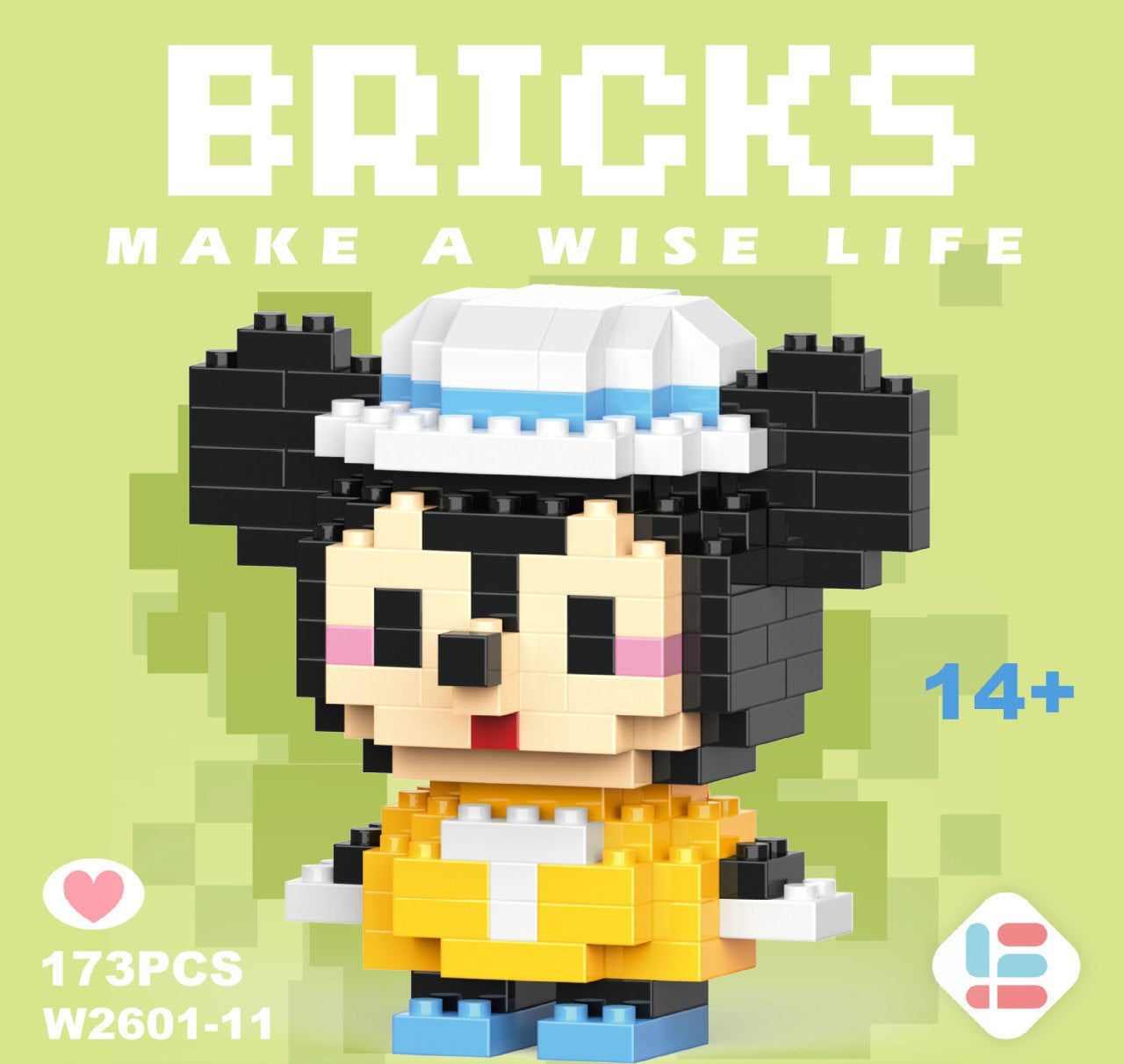 Mini Doll Pendant Building Block Set