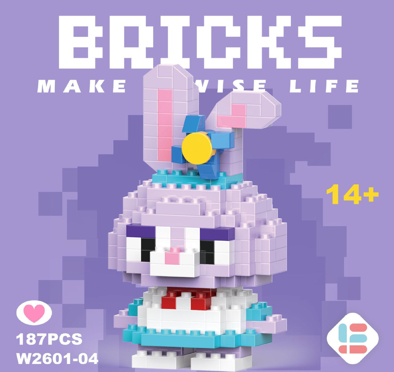 Mini Doll Pendant Building Block Set