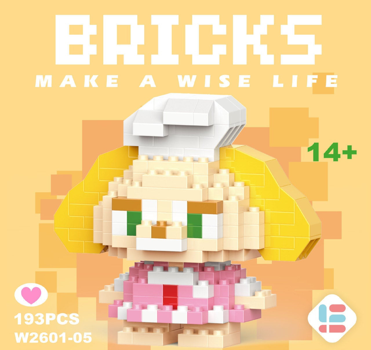 Mini Doll Pendant Building Block Set