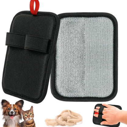 Velvet & Mesh Pet Hair Cleaning Glove