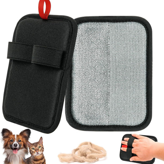 Velvet & Mesh Pet Hair Cleaning Glove