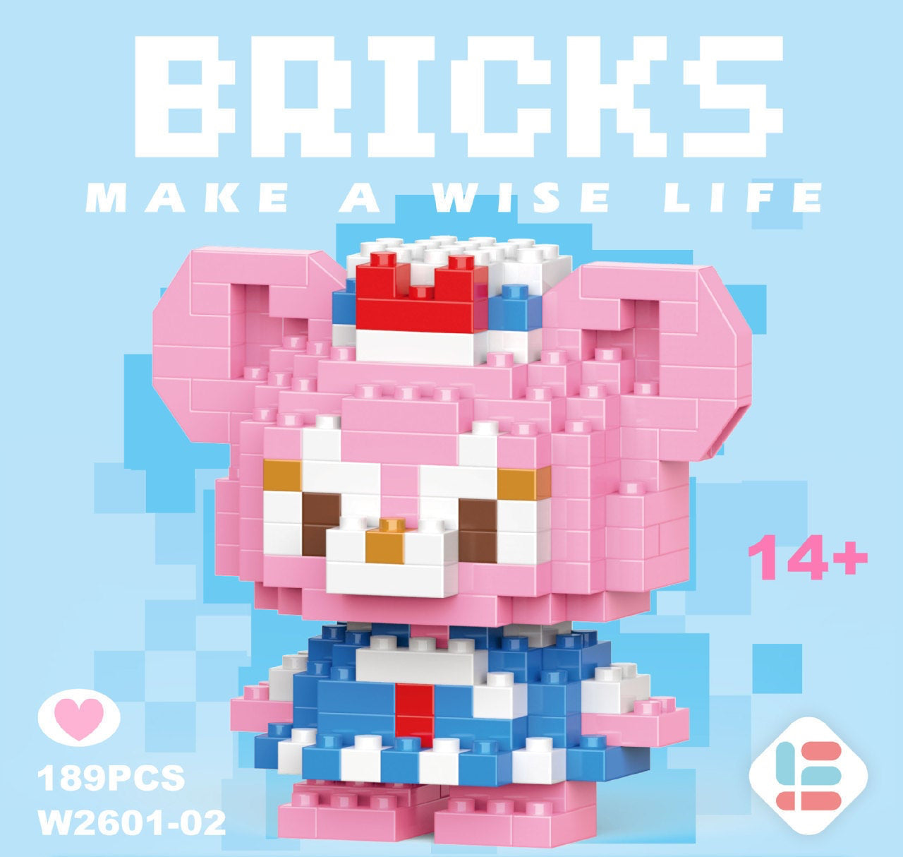 Mini Doll Pendant Building Block Set