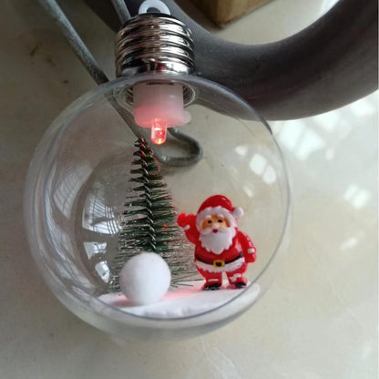 Christmas Lighted Ball Decoration
