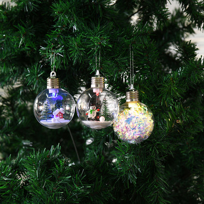 Christmas Lighted Ball Decoration