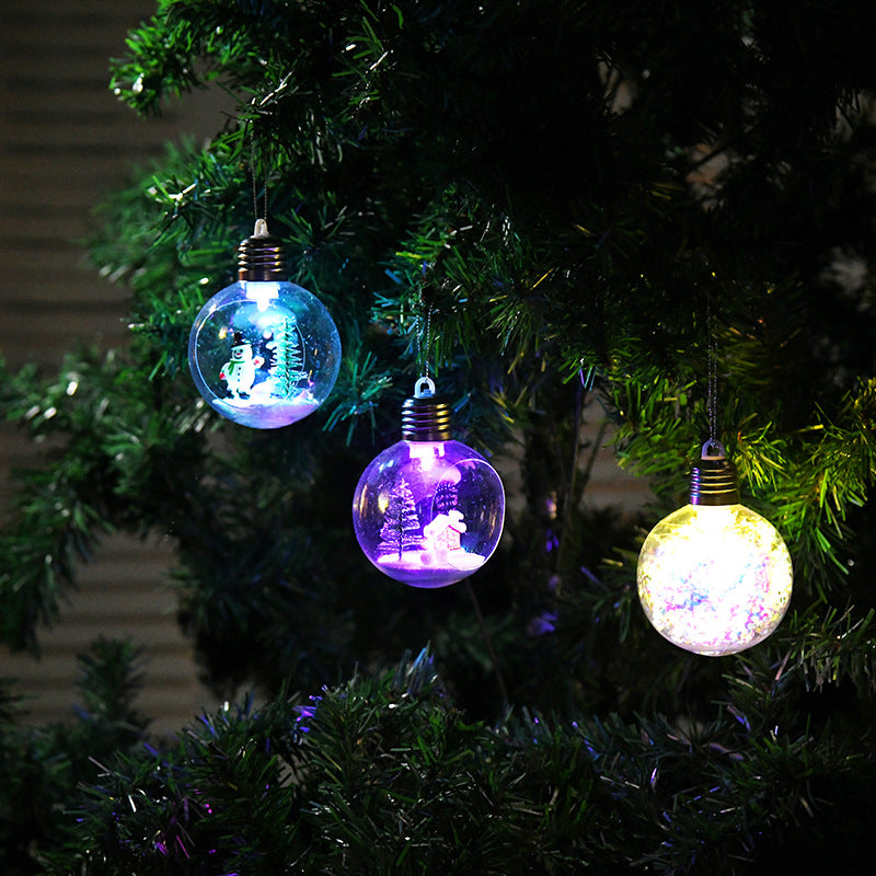 Christmas Lighted Ball Decoration