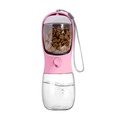 New pet two-in-one Water Cup with Food Compartment