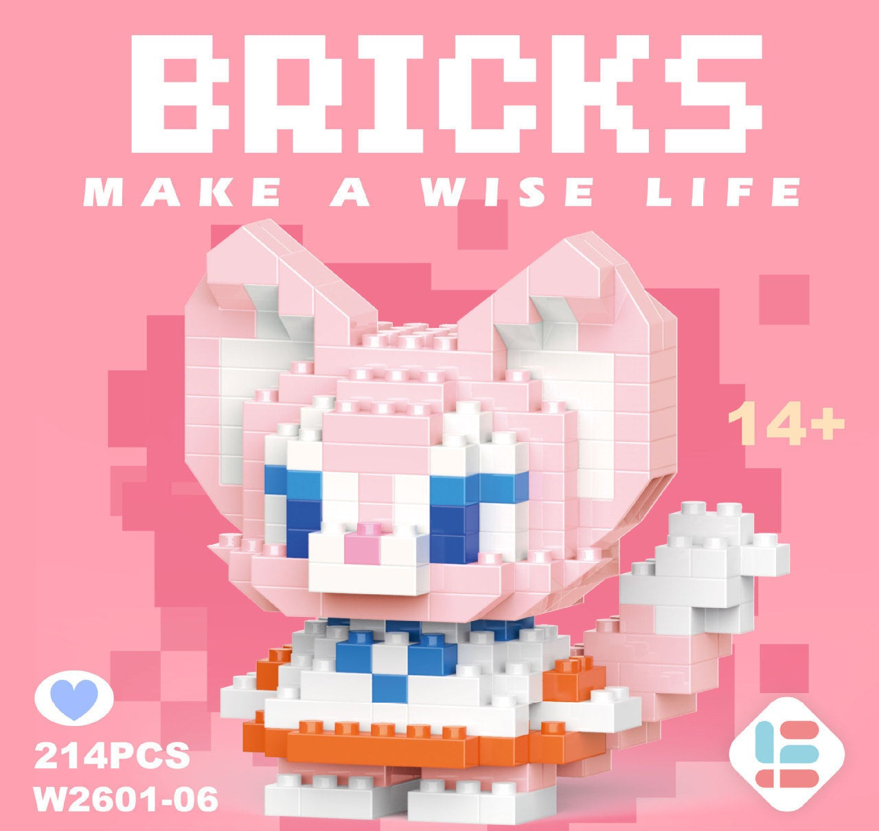 Mini Doll Pendant Building Block Set