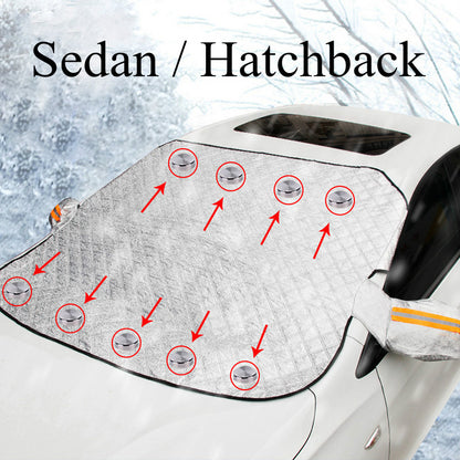 Universal Magnetic Aluminum Film Car Snow Cover