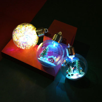 Christmas Lighted Ball Decoration