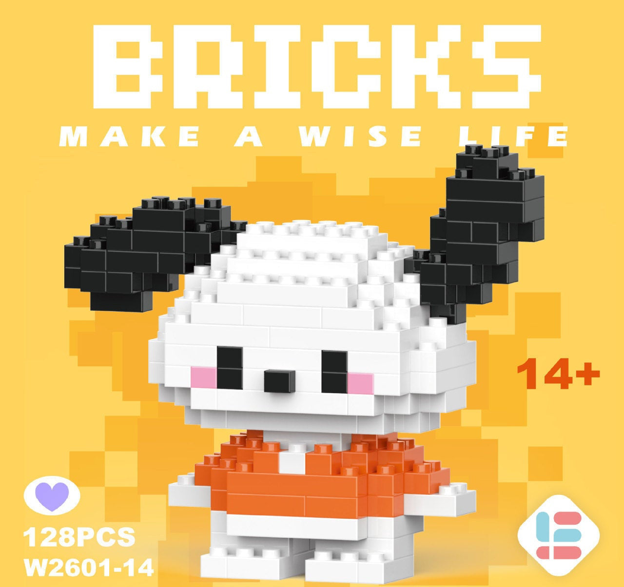 Mini Doll Pendant Building Block Set