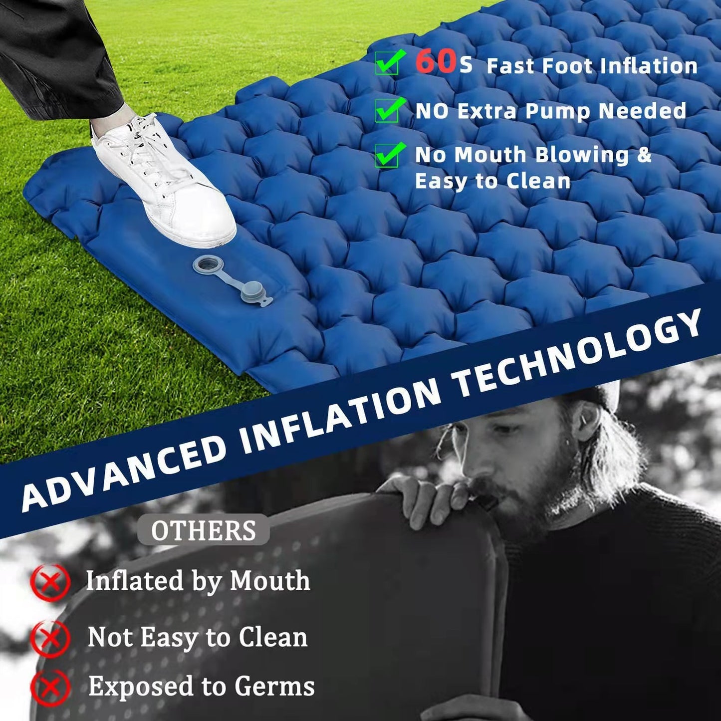 Double Air Camping Mat