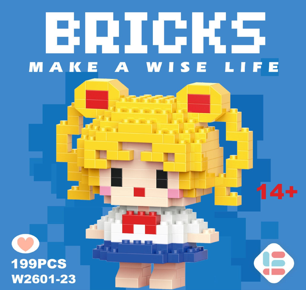 Mini Doll Pendant Building Block Set