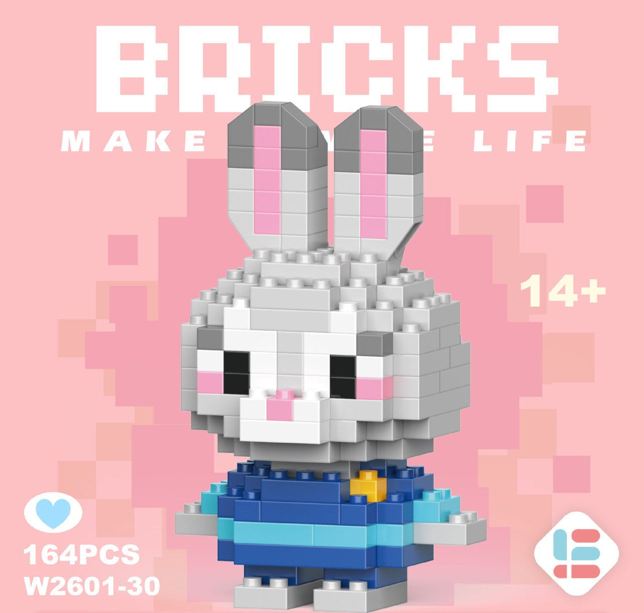 Mini Doll Pendant Building Block Set