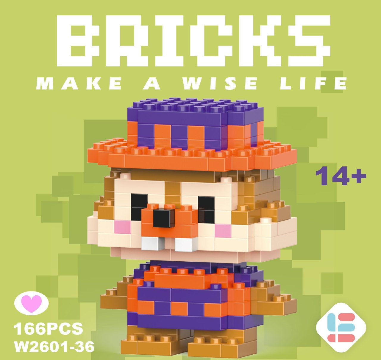 Mini Doll Pendant Building Block Set