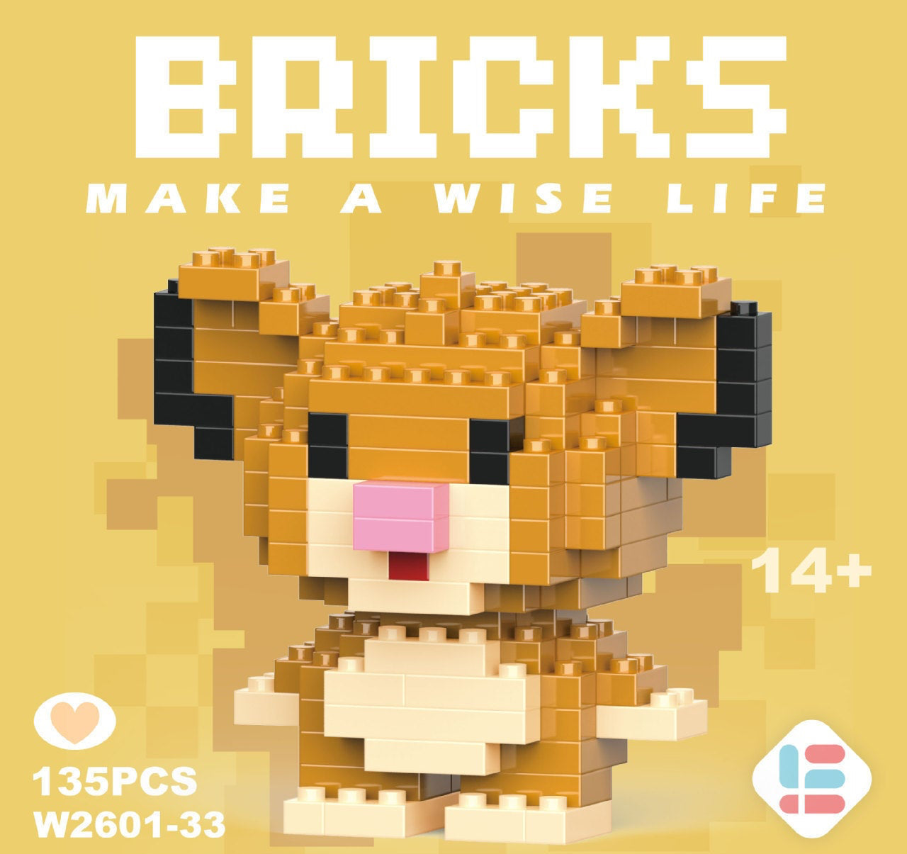 Mini Doll Pendant Building Block Set