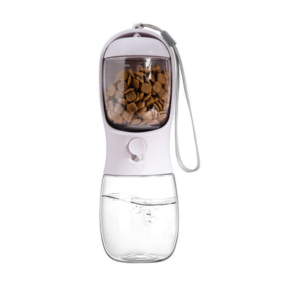 New pet two-in-one Water Cup with Food Compartment