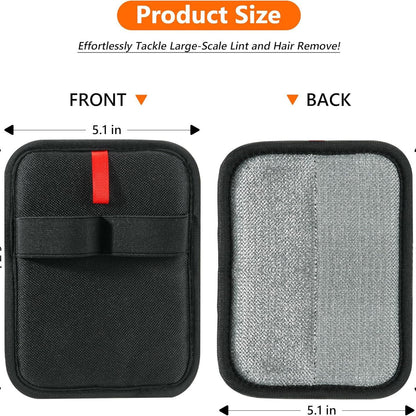 Velvet & Mesh Pet Hair Cleaning Glove