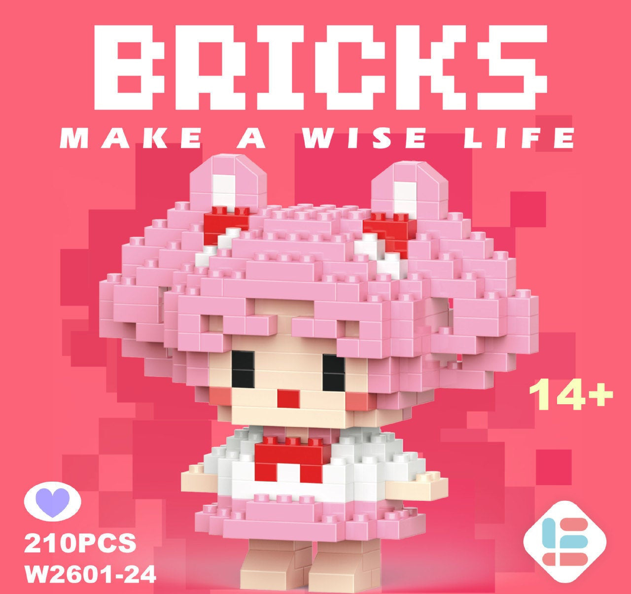 Mini Doll Pendant Building Block Set