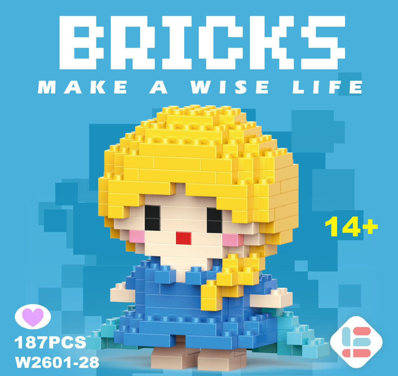 Mini Doll Pendant Building Block Set