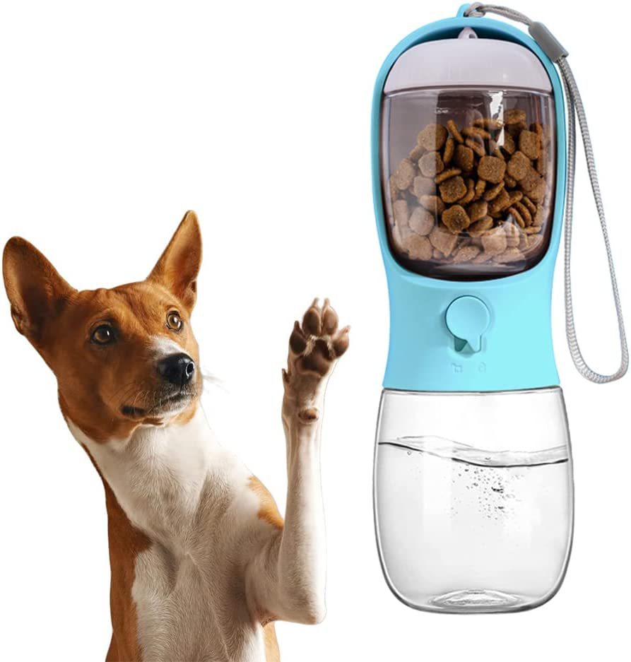 New pet two-in-one Water Cup with Food Compartment