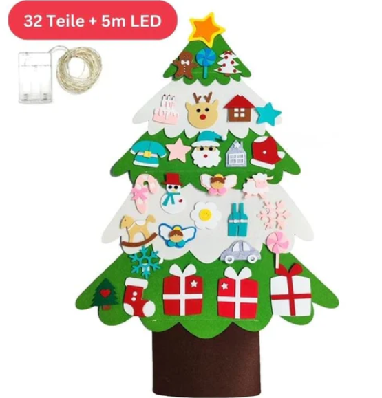 Felt Christmas Tree DIY Decoration