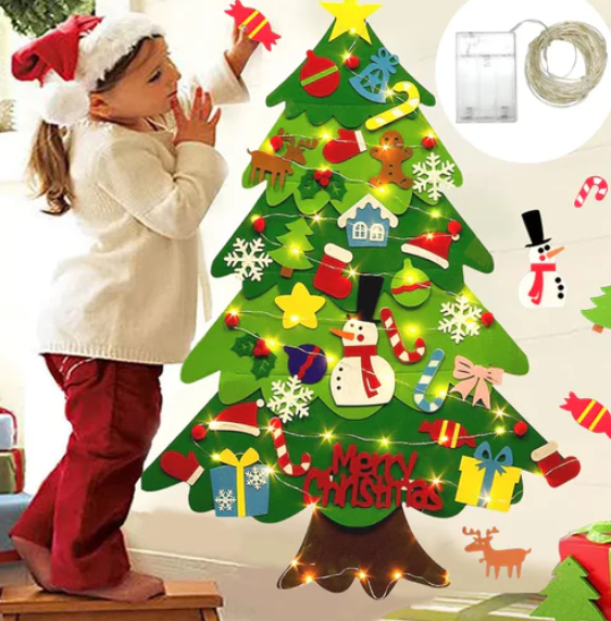 Felt Christmas Tree DIY Decoration